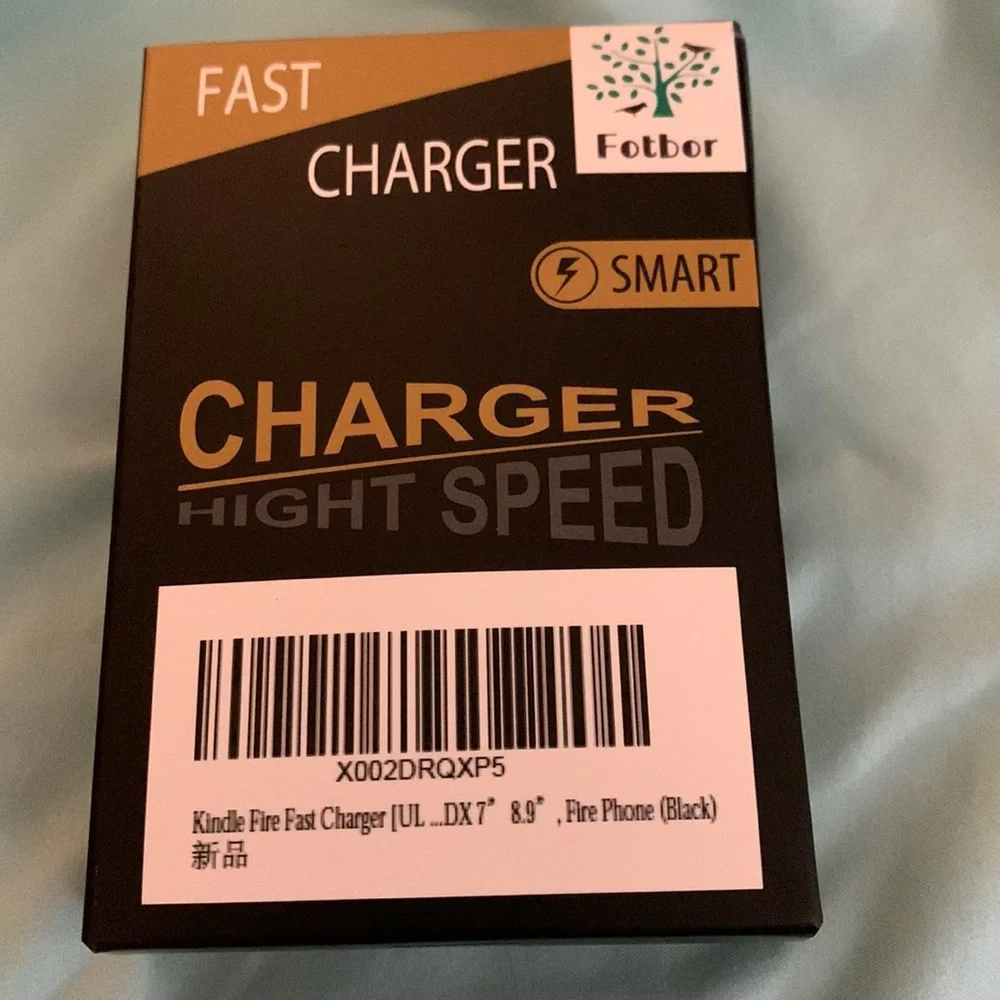 Kindle Fire Fast Charger AC Adapter 2A Rapid Charger with 6.6Ft Micro-USB Cable